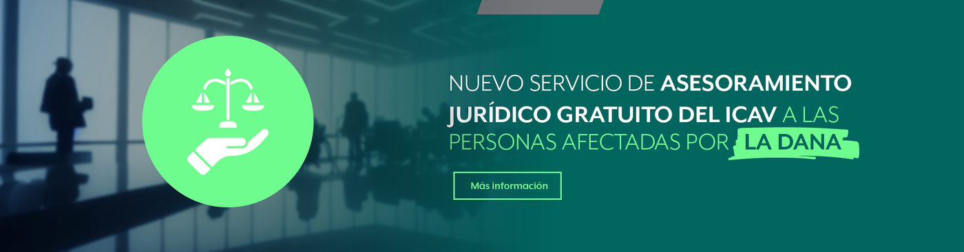 <p>Servicio de asesoramiento jurídico gratuito para los afectados por la DANA</p>